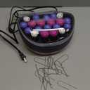 Remington Ionic Conditioning Hair Setter, 20 Velvet Hair Rollers, 6 Large (1), 10 Medium (1"), 4 Small (), Blowout Style Hair Curlers (pink)