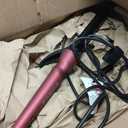 Bio Ionic Long Barrel Curling Iron with Moisture Heat Technology & NanoIonic MX Versatile Curling Wand - Multiple Barrel Sizes for Tight, Classic, Loose & Soft Curls, 1 Inch (Classic Curls), Velvet Rouge Limited Edition