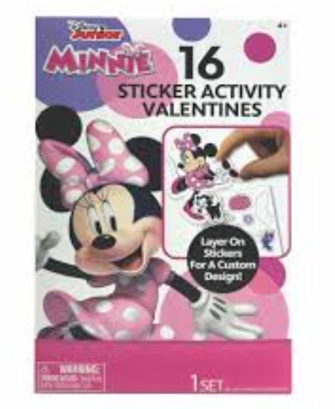 Exchange Cards Sticker Activiti Minnie 2 Pack