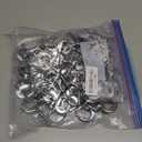 Cunhill 60 Pcs Metal Bottle Opener Bulk Blank Bottle Opener Bulk Open Inserts Kit Threaded Beer Openers Hardware for Wedding Wine Party DIY Project Craft Wood Turning (Silver)