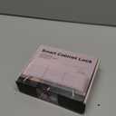 Eseesmart Smart Cabinet Lock, Hidden RFID Keyless Electronic Bluetooth Drawer Locks, Baby Proofing Child Safety Cabinet Locks for Liquor Cabinet Locker Drawer Cupboard Desk Dresser Adults (Pink)