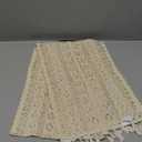 meioro Crochet Lace Table Runner, 10x64 Inch Boho Cotton Table Runners with Tassels, Rustic Farmhouse Table Decoration 64 Inches Long, Mesh Woven Table Decor for Wedding Bridal Shower Party (Wheat Sheaf)