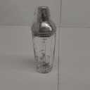 Houdini 24oz Glass Cocktail Shaker, Includes Six Recipes