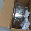 Food Grade Stainless Steel Steamer with Carrying Handle Three Legged Stand, Multifunctional Home Steamer, Essential for Healthy Cooking (5.5in)