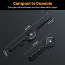 4 x stocking Stuffers for Men Adults, Gifts for Men 8-in-1 Screwdriver Tool, Mens Stocking Stuffers, Mens Christmas Gifts for Dad Him Husband, White Elephant Gifts for Adults, Cool Gadgets