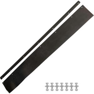 Extreme Max 5600.3375 Universal Rubber Snow Flap Kit for 60" UTV & ATV Plow Blades for Side by Side & 4-Wheeler