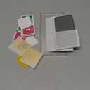 Lesakit 4+4 Pack Privacy Screen Protector for iPhone 15 6.1-Inch with 4 Pack Camera Lens Protector, Anti Spy Tempered Glass Film 9H Hardness Case Friendly