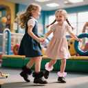 SAOROPEB Toddler Ruffle Socks, 3 Styles5 Size, Frilly Dress Socks for Girls Princess Lace Ruffles Socks Set (White-pink-black)