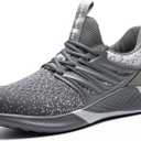UCAYALI Steel Toe Sneakers for Men Women Lightweight Indestructible Work Shoes Safety Shoes Slip-Resistant Composite Toe Shoes for Construction, Size 45 