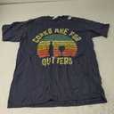 Funny Shirt Corks Are For Quitters Gift Idea T-Shirt Gray L