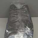 COSY HOMEER 48x20 Inch/30X20 Inch Kitchen Rug Mats Made of 100% Polypropylene 2 Pieces Soft Kitchen Mat Specialized in Anti Slippery and Machine Washable,Black (20"x30"+20"x48")