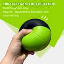 BAMMAX Mini Basketball for Mini Hoop | Indoor or Inside and Silent Play for Nerf Hoop | 4-inch for Kids & Toddlers | Soft Foam Basketball Indoor Game (Pack of 2).