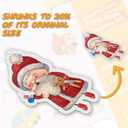 52 Pieces Sanded Shrink Plastic Sheet Kit, Shrinky Art Paper Translucent Shrink Film Sheets, Kids Creative Craft Activities for All Ages, 5.7 x 7.9inch / 14.5 x 20cm