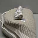 Baby Changing Basket, Portable Diaper Changing Pad, Moses Basket for Newborns, Changing Table Topper for Baby Nursery, Waterproof Travel Pad Cover (White Beige)