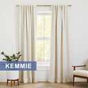 2 Pack Telescoping Curtain Rods,1Inch Diameter Drapery Rods 48-84Inch Length Adjustable Rod with Brackets Window Treatment-Warm Gold