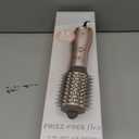 Infiniti PRO CONAIR 2" Frizz Free Round Air Brush, Hot Brush with Titanium Ceramic Technology, Ionic Control, and Detangling Bristles for Gentle Drying and Added Shine, Rose Gold