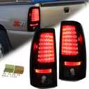 Tail Lights Assembly Fit for 1999-2002 Chevy Silverado 1500 Brake Stop light 2001-2003 GMC Sierra 1500/1500 HD/ 2500/2500 HD