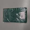 2 x Leather Golf Scorecard Holder - Yardage Book Cover Golf Stat Tracker Sheet - Premium Golf Leather Scorecard - Golf Score Book - Large Size 7.6x4.5IN