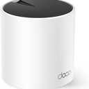 TP-Link Deco AX3000 WiFi 6 Mesh System Deco X55- Covers up to 2500 Sq.Ft., Replaces Wireless Router and Extender, 3 Gigabit Ports, Supports Ethernet Backhaul(1-Pack)