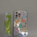 MOSNOVO Case for iPhone 13 Pro Max, [Compatible with Magsafe] [Buffertech 6.6ft Military-Grade Drop Protection] [Anti Peel Off Tech] Clear Phone Case Design - Dinosaur Land