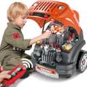 SpringFlower Toys Gifts for 3 4 5 6 7 8 Years Old Boys, Large Truck Engine Toys for Kids 3-8 Years Old, Big Truck Builder Kit, Mechanic Repair Set for Kids, Ideal Christmas, Birthday Gifts