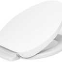 KOHLER 10349-0 PureWarmth Heated Elongated Toilet Seat, Soft Close Toilet Seat, Quiet-Close, Slow Close, Night Light, White