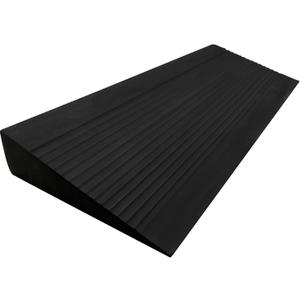Squat Wedge Block - Large One-Piece Slant Board for Heel Elevated Squats, Knees Over Toes & Calf Stretches - Weightlifting & Recovery Training, 27" L x 10" W x 2.7" H