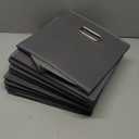 Fabric Cloth Storage Bins,Fabric Cube Organizer with Dual Handles Foldable Cube Storage Baskets for Home Bedroom Storage,Set of 8,(Gray)