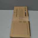 Black Flameless Taper Candles with Remote and Timer - 9.65 Inch Real Wax LED Candlesticks - Wax Drip Battery Operated Halloween Taper Candles with 3D Flickering Flame Halloween Decor, 6 Pack