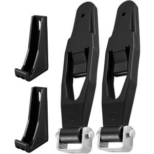 Catch Latch Kit Fit for Ex-Mark Toro, Compatible with Lazer HP Ultra Vac Bagger Lazer Z HP Ultra Vac Bagger Lazer Z Ultra Vac Bagger, Replace 1-653404 1-653403, 2 Pcs