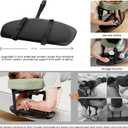 Massage Headrest for Bed(with Extra Long Armrest Shelf), Adjustable Massage Face Cradle at Home, Portable Massage Table Kit for Sleeping Mattress, Face Down Pillow After Eye Surgery