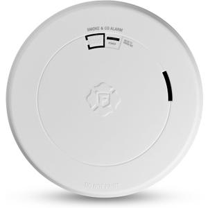 First Alert Combination Smoke & Carbon Monoxide Alarm, Battery-Operated Detector with Slim Profile Design, SMCO200, 1-Pack (One)