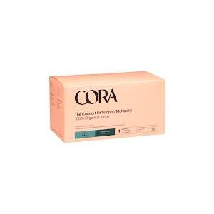 CORA Organic Applicator Free Tampon Multipack Super+ 54 