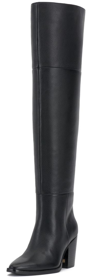 Vince Camuto Paulie Over-The-Knee Heeled Boot, Black, 6.5