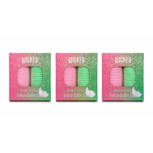 3 x WICKED Hair Rollers 3PK