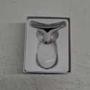 Light Based Multifunctional Facial Massager, 7 Color Portable Face Massager Tool for Skin Care, White