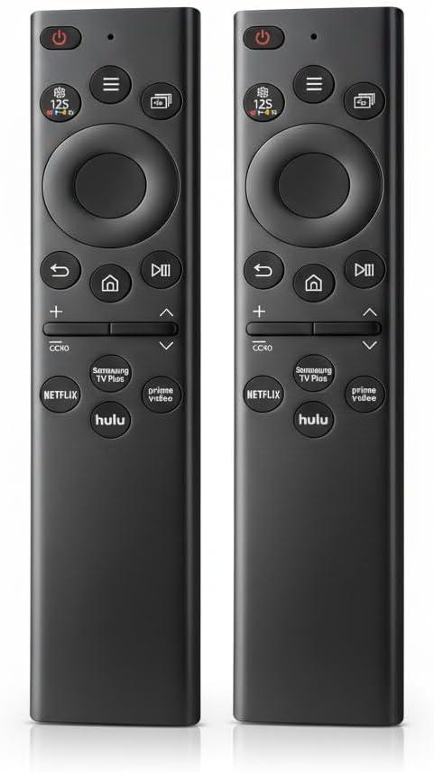 (Pack of 2) Remote Control for All Samsung Smart TVs. Replacement for All 2016-2025 Samsung TV Remotes. No Voice Control 