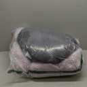 Lesure Calming Medium Dog Bed - Flower Donut Round Fluffy Puppy Bed in Plush Teddy Sherpa, Non-Slip Cute Flower Cat Beds for Indoor Cats, Medium Pet Bed Fits up to 45 lbs, Machine Washable, Purple 30"