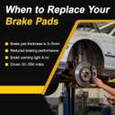 ALADICHE Front Rear Ceramic Brake Pads Set Compatible with 2009-2010 Pontiac Vibe,2009-2013 Toyota Matrix,2006-2018 Toyota RAV4