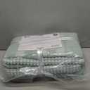 Modern Threads 6-Piece 100% Combed Cotton Yarn Dyed Cobblestone Jacquard Towel Set Mineral Green (Standard)