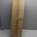 BOKT Mid Century Modern 1-Light Wall Mounted Light Brushed Gold Metal Wall Sconce Lighting Minimalist Anti Brass Wall Sconce Lamp White Glass Bathroom Vanity Light Fixture (White)