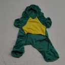 NACOCO Dog Dinosaur Design Costume Green Pet Clothes for Medium & Large Dog (Green, S) (Small (Pack of 1))