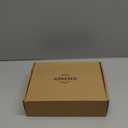 Brown Glass Christmas Ball Ornaments for Tree, 2.36 Christmas Hanging Ornaments Set of 12 Xmas Baubles for Holiday Party Xmas Tree Decorations Gifts