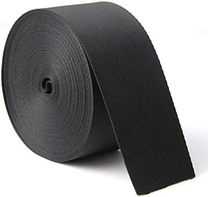 10 Yards 2 Inch Wide Black Nylon Heavy Duty Webbing Strap