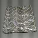 WEINIYA Sofa Decoration Pillowcases 2 Pack Green and White Herringbone Sage Square Cushion Case Throw Pillow Covers 20x20 Inch Double Sides Print