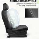 Fit For Toyota Tundra Crewmax Cab & Double Cab 2022-2026 Custom Seat Covers,Full Covered Faux Leather Waterproof Seat Covers For Trucks,Fit For Limited,Platnium,1794,Edition,Trd Pro,Capstone-Black