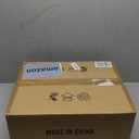 Modern Brushed Nickel 4 Light Bathroom Light Fixtures, 24 inch Vanity Lights for Bathroom with Clear Glass, Vanity Lights for Mirror Kitchen Living Room Hallway Cabinet Porch