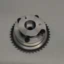 Engine Timing CVVT Camshaft Adjuster Gear, Compatible with Tucson Elantra GT Kia Soul Forte G4NC 2.0L 2014-2019, Intake & Exhaust Sprocket Replaces Part 24350-2E201 24370-2E200