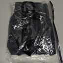 Ginasy Summer High Waisted Shorts for Women - Trendy Dressy Casual Wide Leg With Pockets (Black, L)