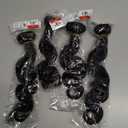 Human Hair Body Wave Bundles 14 16 18 Inch 16A Raw Vietnamese Virgin Human Hair Bundles Body Wave 3 Bundles Human Hair Full and Thick Natural Black Color Hair Extensions